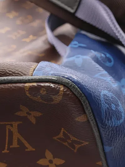 Pre-owned Louis Vuitton 2017 Pacific Monogram Backpack In Brown