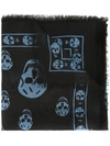 Alexander Mcqueen 'skull' Scarf