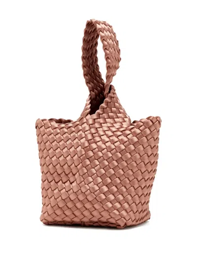Naghedi Kyoto Woven-design Tote Bag In Brown