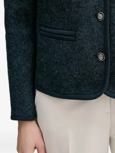 Hoss Intropia Buttoned Jacket In Green