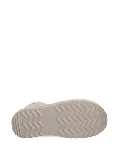 Liu •jo Platform Ankle Boots In Neutral
