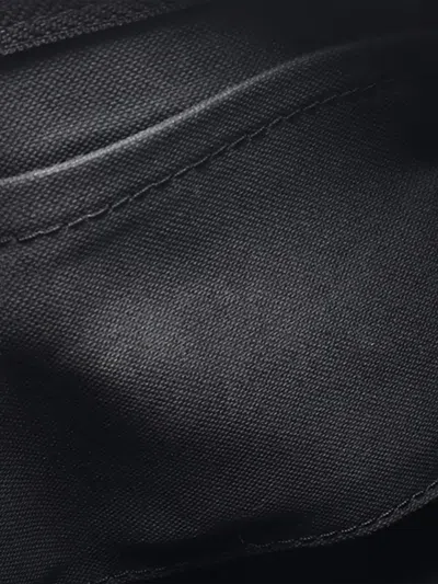 Pre-owned Louis Vuitton 2021-2025 Monogram Eclipse Keepall Bandouliere 25 Satchel In Black