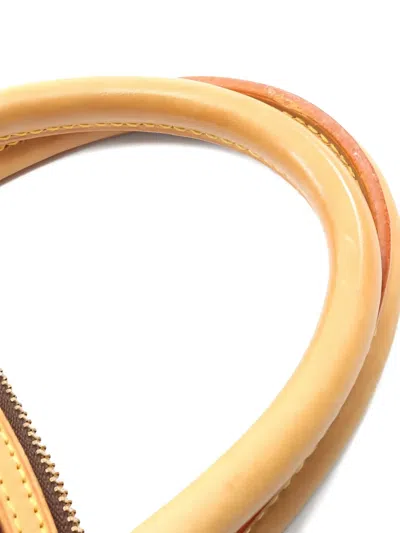 Pre-owned Louis Vuitton 2006 Monogram Lockit Tote Bag In Brown