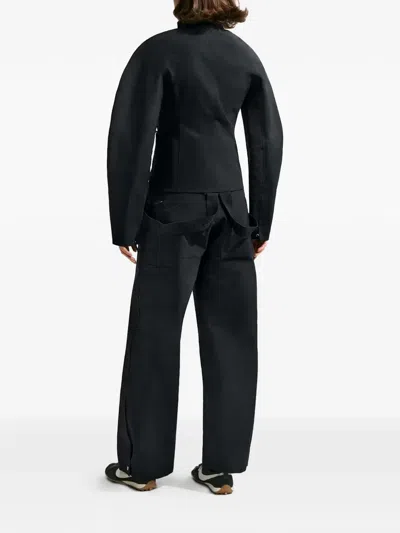 Nike Zip Jacket In Black