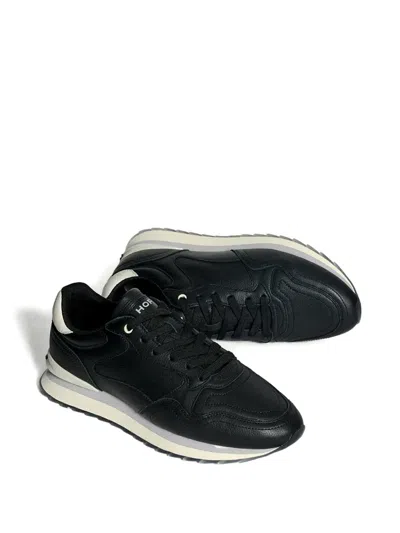 拼接系带运动鞋