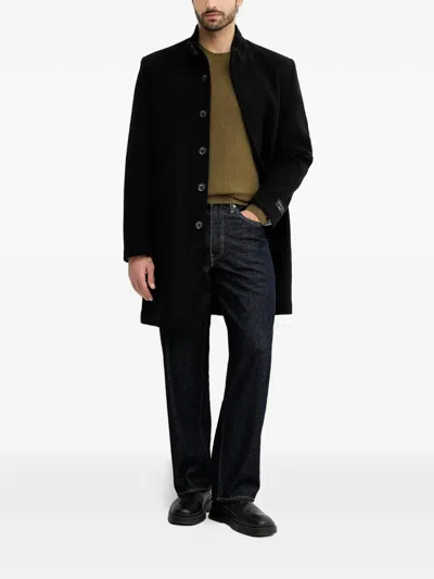 Liu •jo Buttoned Coat In Black