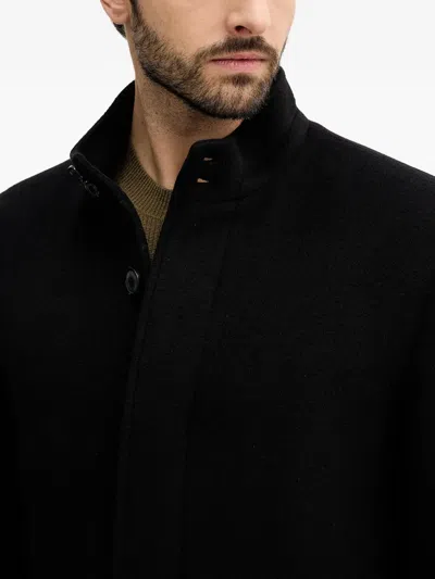 Liu •jo Buttoned Coat In Black