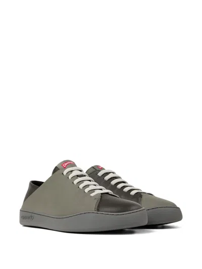 Camper G3d Peu Touring Twins Leather Sneakers In Gray