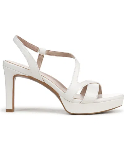 Naturalizer Abby Platform Slingback Sandal In White