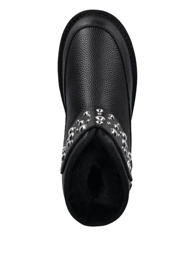 Liu •jo Studded Ankle Boots In Black