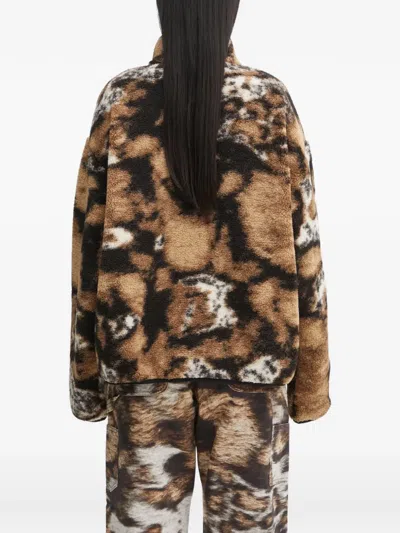 Carhartt Button-down Top In Animal Print