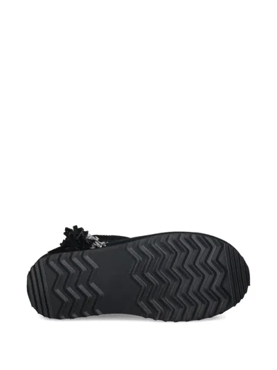 Liu •jo Fringed Ankle Boots In Black