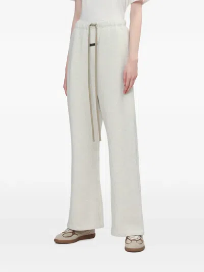 Essentials Drawstring-fastening Track Pants In Neutral
