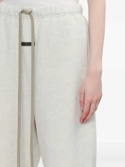 Essentials Drawstring-fastening Track Pants In Neutral