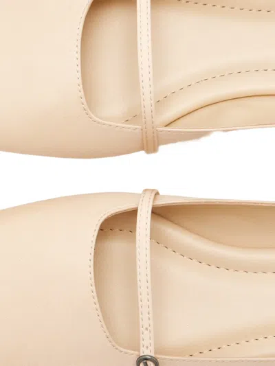 St Agni Plié Flat In Pink