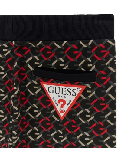 Guess Boys' 8-18 Printed Pull-on Shorts In Multi