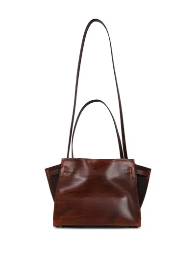 Doublet Ita Top-handle Shoulder Bag In Red