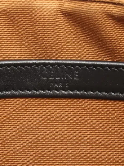 Pre-owned Celine Medium Triomphe Leather Shoulder Bag In Brown