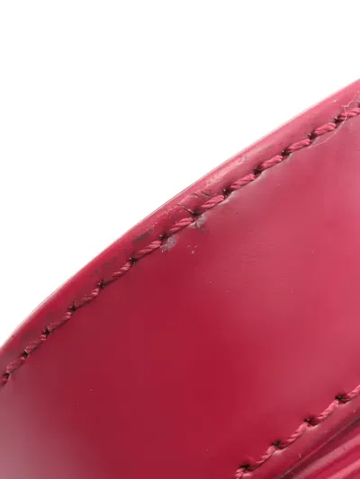 Pre-owned Louis Vuitton 2015 Pm Alma Tote Bag In Red