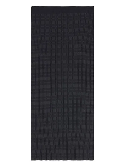 中号混色开衩半身裙