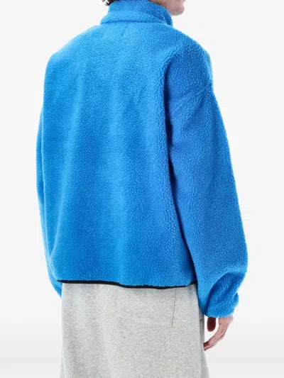 Nike Zip Logo Jacket In Blue