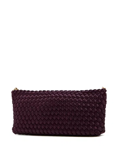 Naghedi Gala Woven Handle Shoulder Bag In Blue