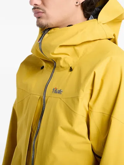Tilak Evolution 23 Hooded Jacket In Yellow
