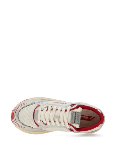 Autry Hyperway Low-top Sneakers In White