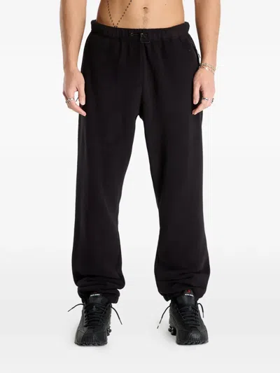 Patta Drawstring Track Pants In Black