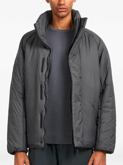 Goldwin Windstopper By Gore-tex Labs Puffy Jacket In Gray
