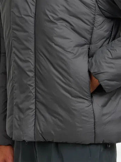 Goldwin Windstopper By Gore-tex Labs Puffy Jacket In Gray