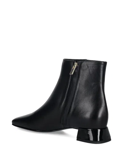 Baldinini Square-toe Ankle Boots In Black