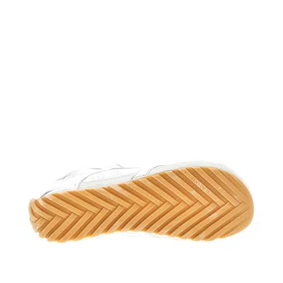 Bottega Veneta Orbit Flash Suede-trimmed Metallic Leather Sneakers In Silver