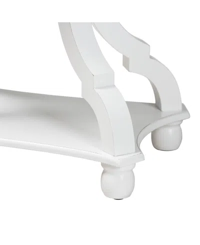 Baxton Studio Boxton Studio Cianna 22" Wood Traditional End Table In White