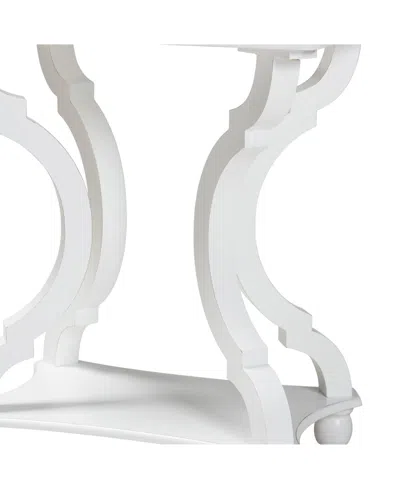 Baxton Studio Boxton Studio Cianna 22" Wood Traditional End Table In White