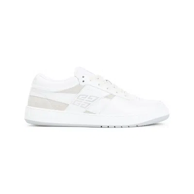 Givenchy Premium Front Lace-up Sneakers For Men In White