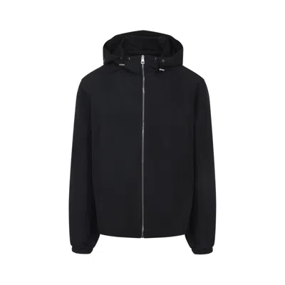 Givenchy Technical Fabric Hooded Jacket In Black