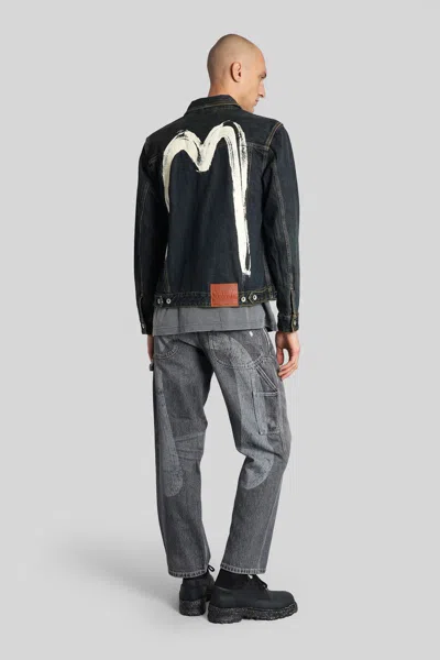 Evisu Jackets In Blue