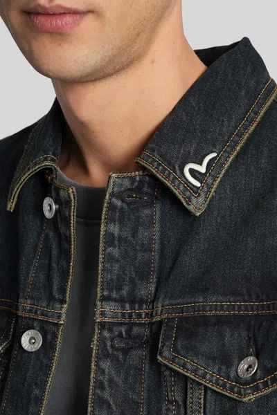 Evisu Jackets In Blue