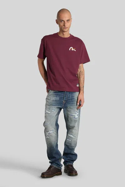 Evisu T-shirt In Red