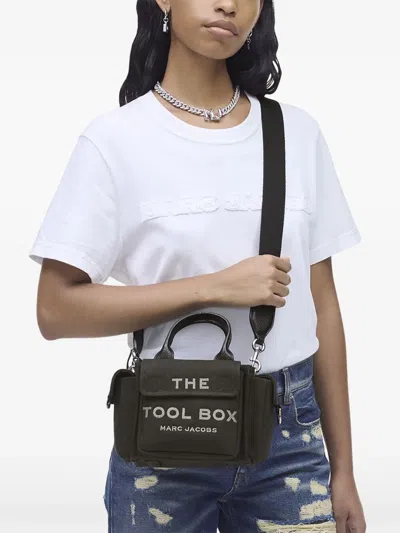 Marc Jacobs "the Crossbody Tote" Cargo Canvas Bag