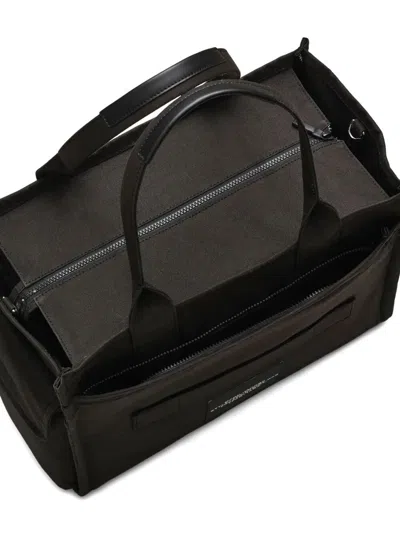 Marc Jacobs "the Travel Tote" Color Tote Bag In Black