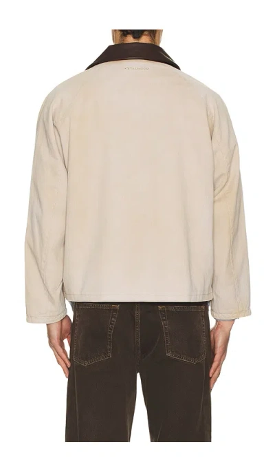 Metalwood Studio Buff Baby Jacket In Brown