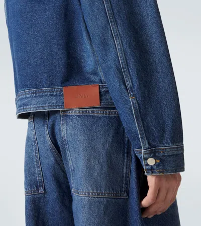 Studio Nicholson Stein Denim Jacket In Blue