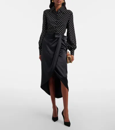 Jimmy Choo Pointed Toe Black Leather Pumps In Black