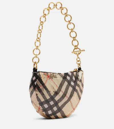 Burberry Check Shoulder Bag In Multi