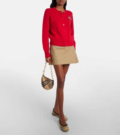 Burberry Check Shoulder Bag In Multi