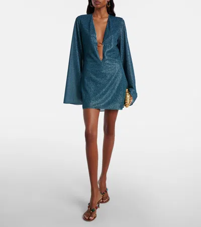 Oseree Oséree Lumière O Minidress In Blue