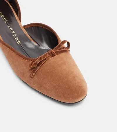 Herbert Levine 24/7 Suede Ballet Flats In Multi