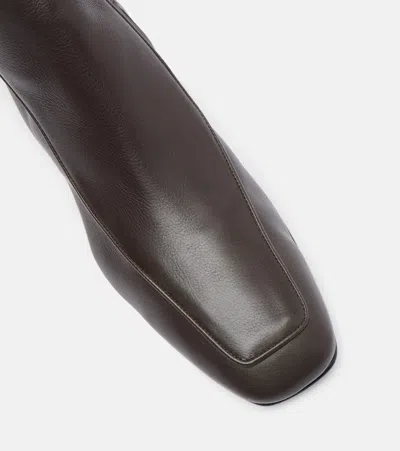 Herbert Levine Shadow Ban 30 Leather Ankle Boots In Multi